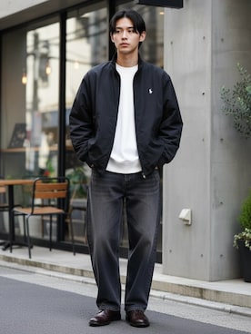 Lazarさん（メンズ・176cm）の冬コーディネート