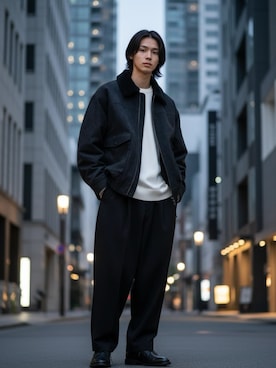 「オトナカジュアル」｜Lazarさん（メンズ・176cm）の冬コーディネート