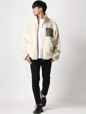 「Dr. Martens（ドクターマーチン）のアイテム（ローファー）」を使った、Ｔさん（メンズ・177cm）の秋コーディネート