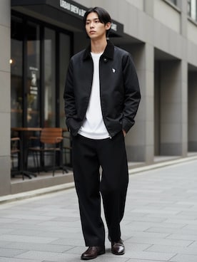 「Levi's（リーバイス）のアイテム」を使った、Lazarさん（メンズ・176cm）の春コーディネート