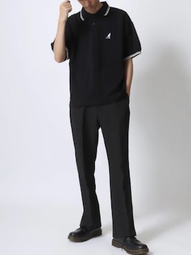 「Dr. Martens（ドクターマーチン）のアイテム」を使った、Ｔさん（メンズ・177cm）の夏コーディネート