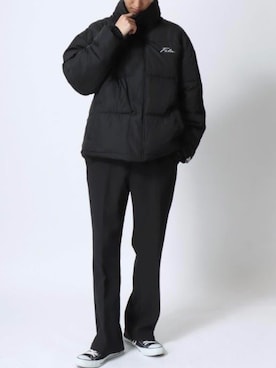 「FILA（フィラ）のアイテム」を使った、Ｔさん（メンズ・177cm）の冬コーディネート