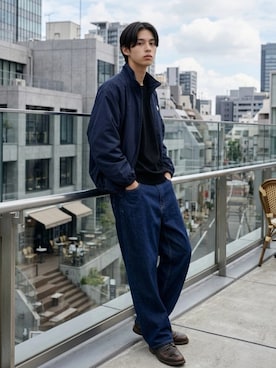 「Levi's（リーバイス）のアイテム」を使った、Lazarさん（メンズ・176cm）の秋コーディネート