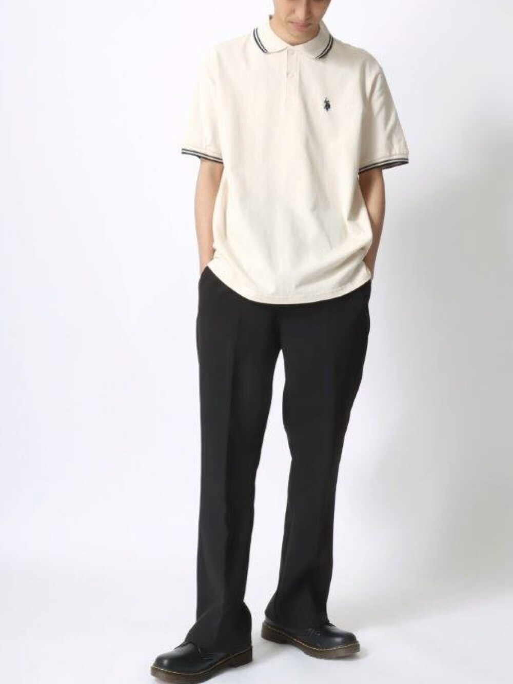 Tシャツ スラックス アメカジ コーデ シティーボーイ c-boy style Tシャツ スラックス アメカジ コーデ シティーボーイ c-boy