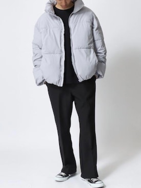 「Lazar（ラザル）のアイテム（ジャケット/アウター）」を使った、Lazarさん（メンズ・177cm）の冬コーディネート