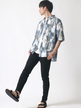Lazarさん(メンズ・177cm)の夏コーディネート