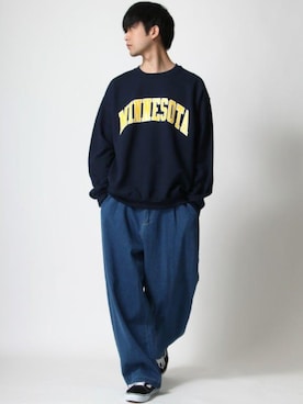 Lazarさん（メンズ・177cm）の冬コーディネート