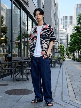 Lazarさん(メンズ・176cm)の夏コーディネート