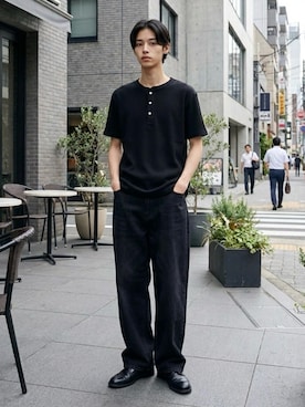 Lazarさん(メンズ・176cm)の春コーディネート