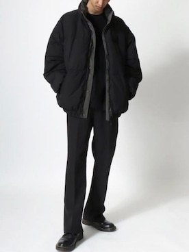 「Lazar（ラザル）のアイテム（ジャケット/アウター）」を使った、Lazarさん（メンズ・177cm）の冬コーディネート