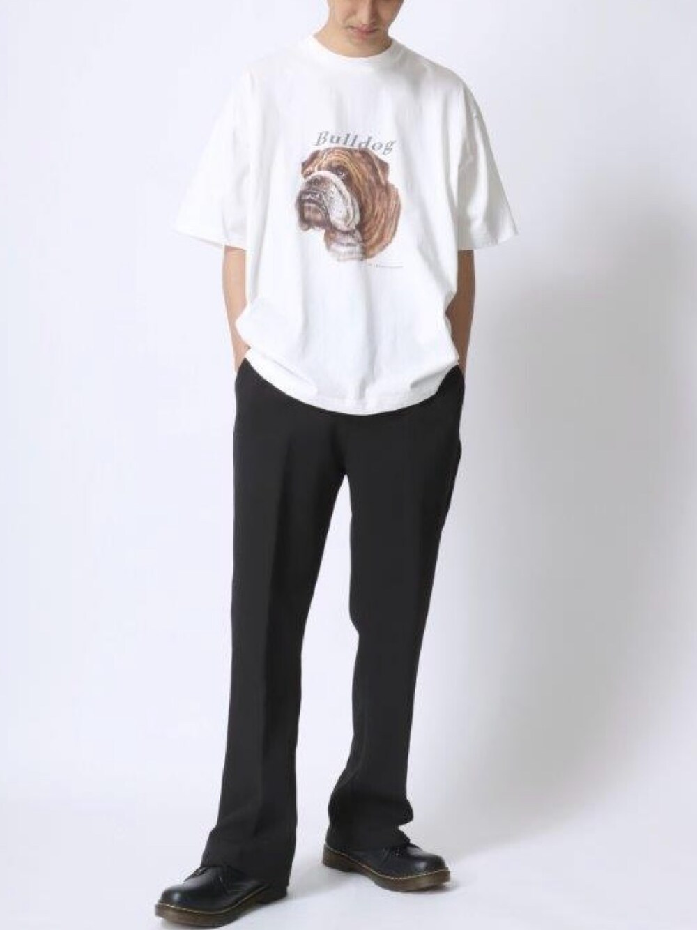 tシャツ Lee/リー BULLDOG SS TEE/オーバーサイズ ブルドッグ アニマル プリント ロゴ ワンポイント 半袖Tシャツ/レディース メ Lee tシャツ Lee/リー BULLDOG SS TEE/オーバーサイズ