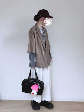「chuclla（チュクラ）のアイテム」を使った、sato**さん（レディース・164cm）の秋コーディネート