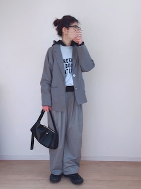 「GEORGE'S（ジョージズ）のアイテム」を使った、sato**さん（レディース・164cm）の春コーディネート