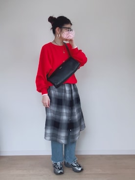 「niko and...（ニコアンド）のアイテム」を使った、sato**さん（レディース・164cm）の秋コーディネート