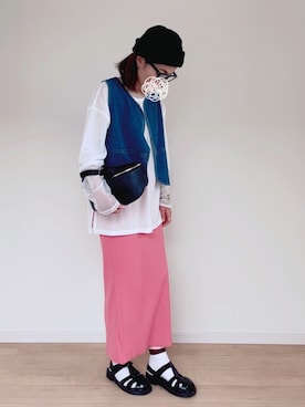 sato**さん（レディース・164cm）の春コーディネート