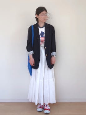 「ハイカット」｜sato**さん（レディース・164cm）の春コーディネート