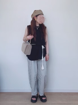 sato**さん（レディース・164cm）の夏コーディネート
