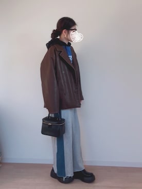 「アイテム（その他シューズ）」を使った、sato**さん（レディース・164cm）の冬コーディネート