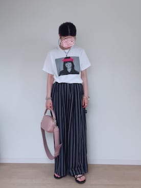 「niko and...（ニコアンド）のアイテム」を使った、sato**さん（レディース・164cm）の夏コーディネート