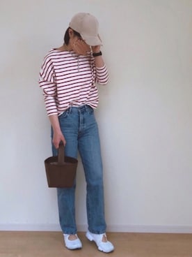 sato**さん（レディース・165cm）の春コーディネート