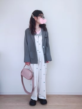 「JEANASIS（ジーナシス）のアイテム」を使った、sato**さん（レディース・164cm）の春コーディネート