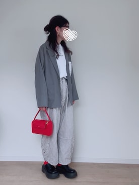 sato**さん（レディース・164cm）の春コーディネート