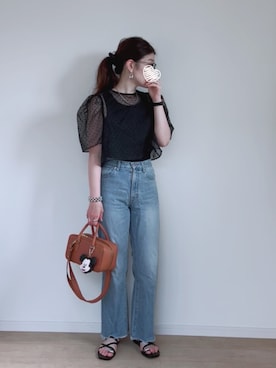 「Ch!iii BAG（チーバック）のアイテム」を使った、sato**さん（レディース・164cm）の秋コーディネート