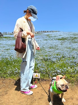 sato**さん（レディース・164cm）の春コーディネート