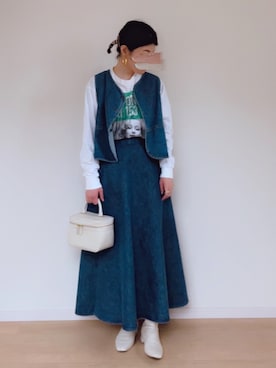 sato**さん（レディース・164cm）の春コーディネート