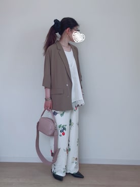 「KBF（ケイビーエフ）のアイテム」を使った、sato**さん（レディース・164cm）の春コーディネート