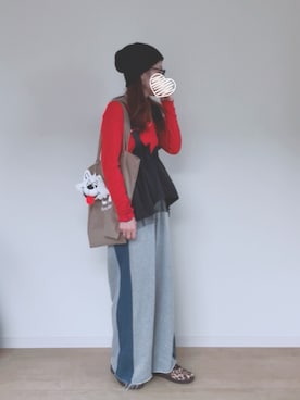 sato**さん（レディース・164cm）の秋コーディネート