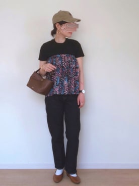 「FRAMeWORK（フレームワーク）のアイテム（帽子）」を使った、sato**さん（レディース・165cm）の秋コーディネート