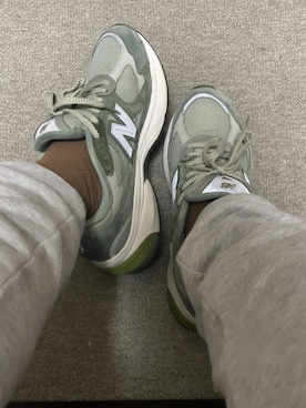 「NEW BALANCE（ニューバランス）のリブ ミッドカフ 3Pソックス（ソックス/靴下、その他）」を使った、りゅうたさん（メンズ・160cm）の春コーディネート