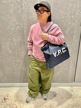 「アイテム（帽子）」を使った、りゅうたさん（メンズ・159cm・30代）の秋コーディネート