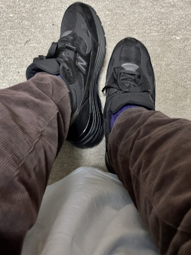 「アイテム（シューズ）」を使った、りゅうたさん（メンズ・159cm）の秋コーディネート