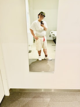 「WTAPS（ダブルタップス）のアイテム（キャップ）」を使った、りゅうたさん（メンズ・160cm）の夏コーディネート