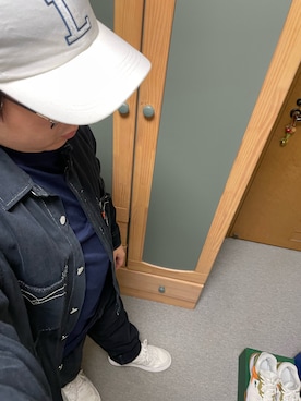 「Levi's RED（リーバイスレッド）のアイテム（トップス）」を使った、りゅうたさん（メンズ・158cm）の春コーディネート