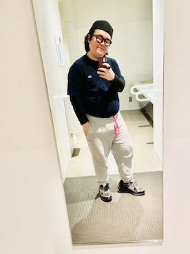 「LACOSTE（ラコステ）のアイテム（帽子）」を使った、りゅうたさん（メンズ・160cm）の春コーディネート