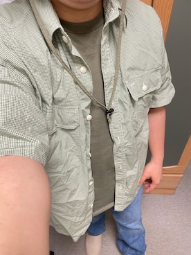 「フレアデニム」｜りゅうたさん（メンズ・158cm）の春コーディネート