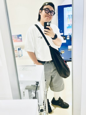 「アイテム（キャップ）」を使った、りゅうたさん（メンズ・159cm・30代）の夏コーディネート