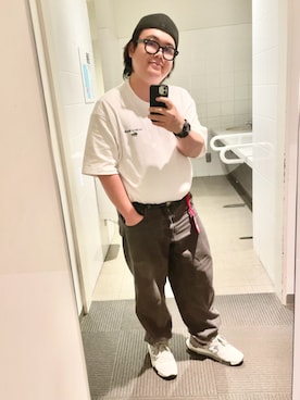 「LACOSTE（ラコステ）のアイテム」を使った、りゅうたさん（メンズ・159cm）の秋コーディネート