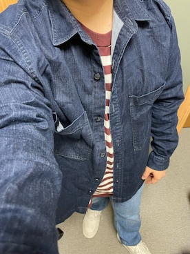 「フレアデニム」｜りゅうたさん（メンズ・158cm）の春コーディネート