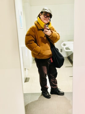 「ReqHatter（レックハッター）のアイテム」を使った、りゅうたさん（メンズ・160cm）の冬コーディネート