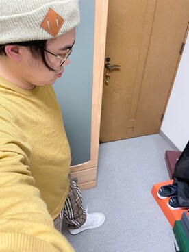 「マスタードイエロー」｜りゅうたさん（メンズ・158cm）の秋コーディネート