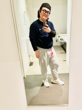 「アイテム（スニーカー）」を使った、りゅうたさん（メンズ・160cm・30代）の春コーディネート