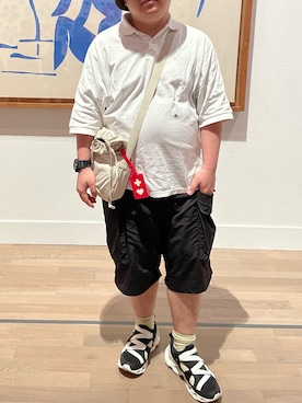 「HELLY HANSEN（ヘリーハンセン）のアイテム（トップス）」を使った、りゅうたさん（メンズ・159cm）の春コーディネート