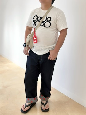「goyemon（ゴエモン）のアイテム」を使った、りゅうたさん（メンズ・159cm）の夏コーディネート
