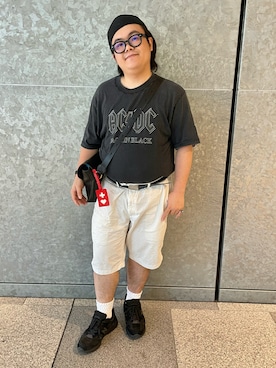 「アイテム（バッグ）」を使った、りゅうたさん（メンズ・159cm・30代）の夏コーディネート