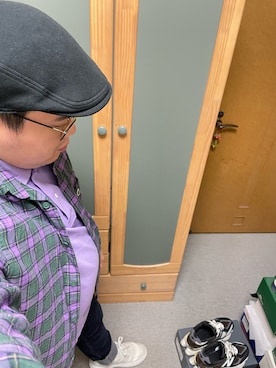 「アイテム（ハンチング/ベレー帽）」を使った、りゅうたさん（メンズ・158cm・20代）の秋コーディネート