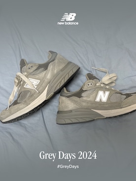 「new balance 993」｜りゅうたさん（メンズ・159cm）の春コーディネート